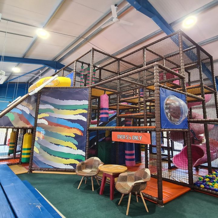 Moody Calf Play Barn